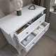 image 6 of Karlstad Chest of Drawers 3 Drawer Wide in Classic White