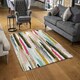 image 2 of Coloured Stripes & Spots (Rug) Multi | Medium: 80x150cm
