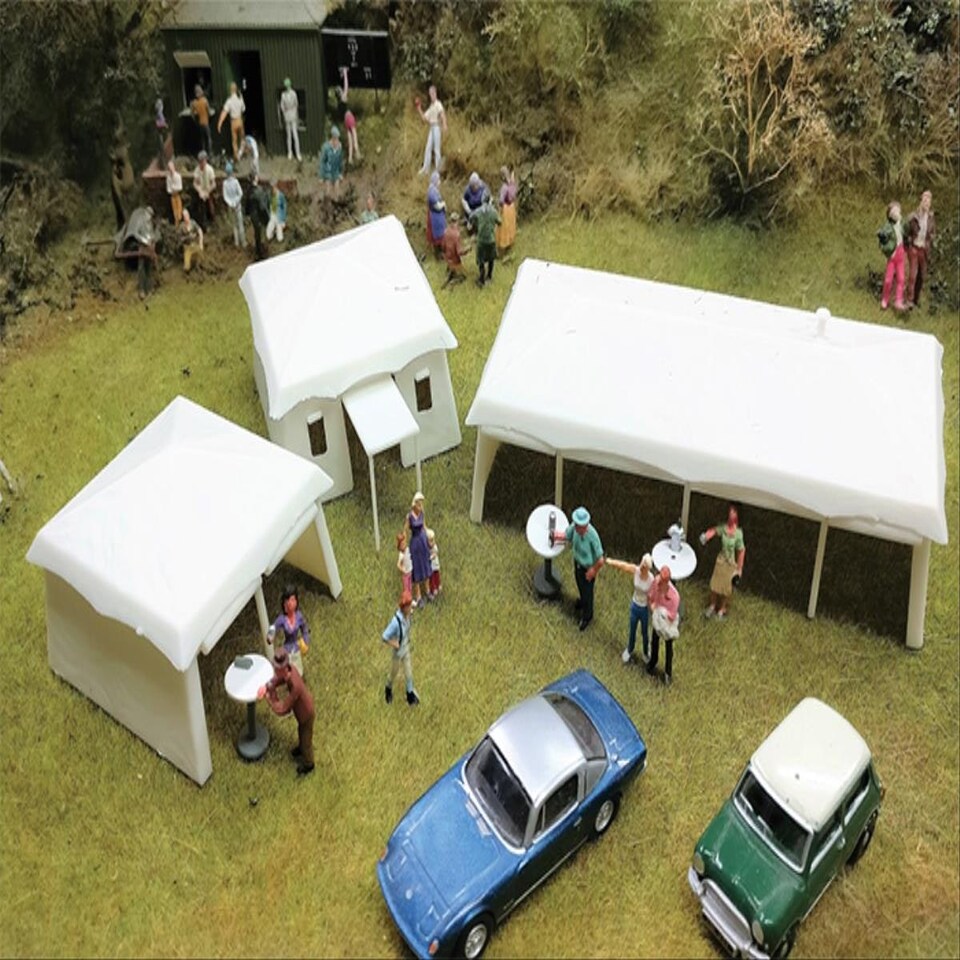 image 1 of GM Structures Marquees (3) Kit