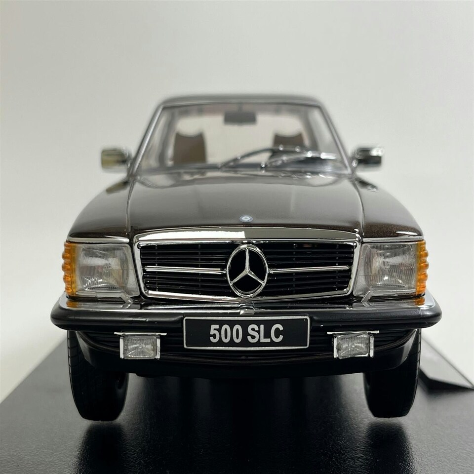 image 1 of Mercedes 500 SLC C107 1981 Brown Metallic 1:18 Scale KK Scale 180851