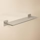 image 4 of COSMIC Glass Bathroom Shelf Organizer 40cm Self-adhesive Chrome Stick Collection