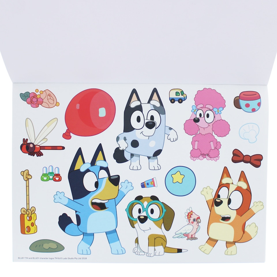image 1 of Bluey A4 Colouring Pad