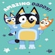 image 3 of Bluey Daddy Birthday Card