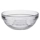 image 1 of Duralex Lys Stacking Glass Cooking / Ingredients / Food Bowl - 9cm | Clear | Clear