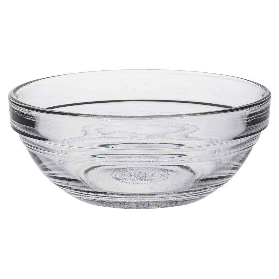 image 1 of Duralex Lys Stacking Glass Cooking / Ingredients / Food Bowl - 9cm | Clear | Clear