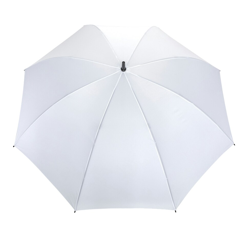 image 1 of XD Collection Impact RPET Aware Stormproof Stick Umbrella - White - One Size
