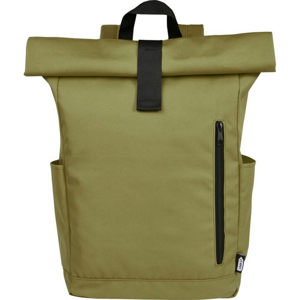 image 1 of Unbranded Byron Roll Up 18L Backpack - Olive - One Size | Green