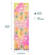 image 4 of Myga Vegan Suede Yoga Mat - Tropical