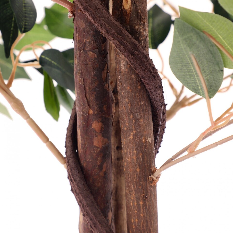 image 1 of Artificial Ficus Tree Plant 120cm Indoor Outdoor Decoration | Green