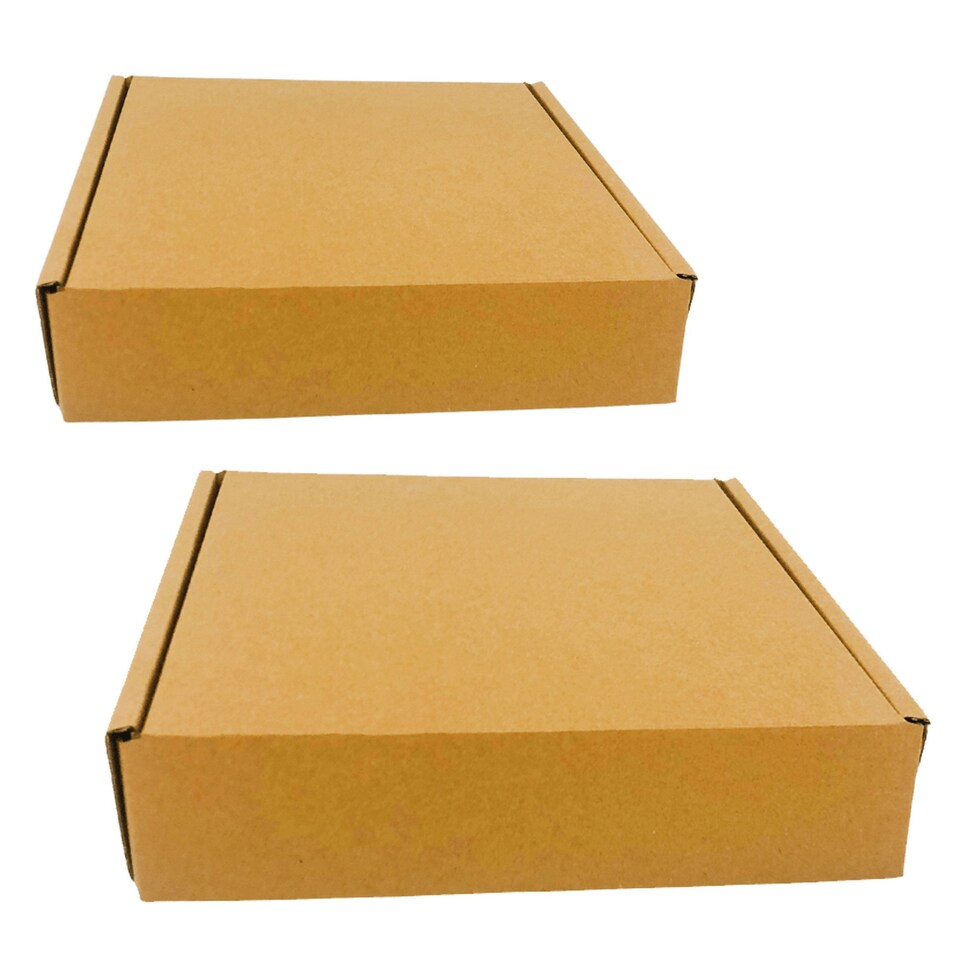 image 1 of 100 x Brown 12 x 10 x 4" (300x250x100mm) Packing Shipping Mailing Postal Strong Single Wall Die Cut Boxes Brown