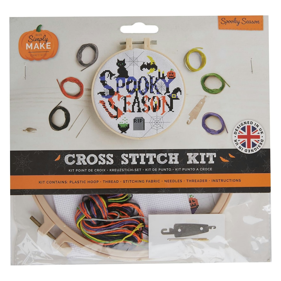 Cross Stitch Kit - Spooky Season - DecoArt