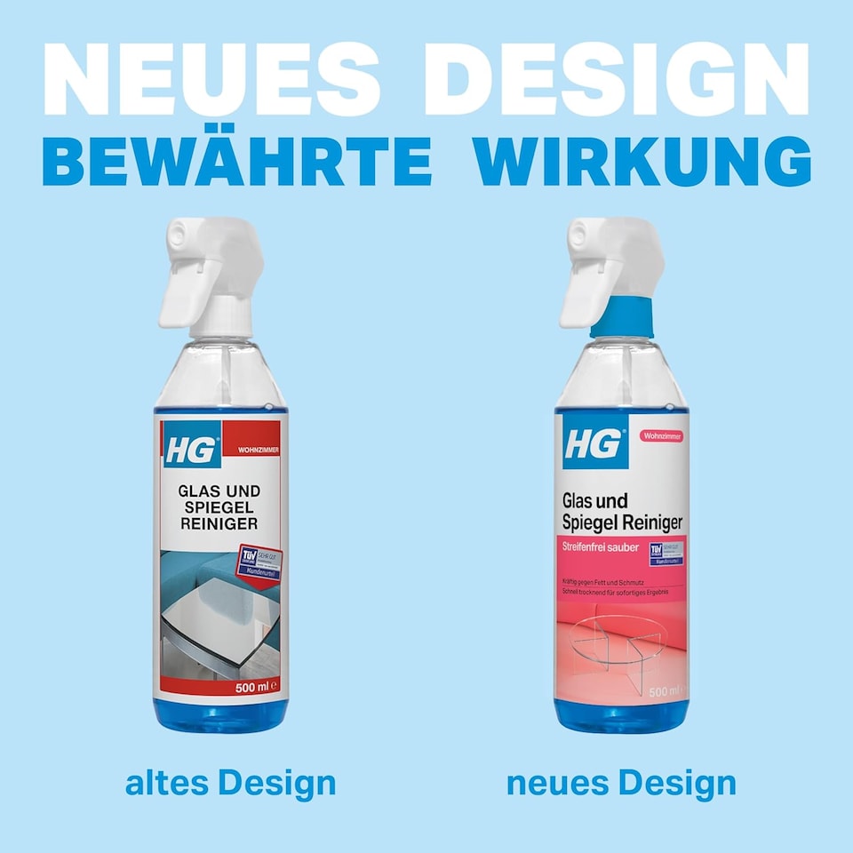 image 1 of HG Glass And Mirror Cleaner 500ml