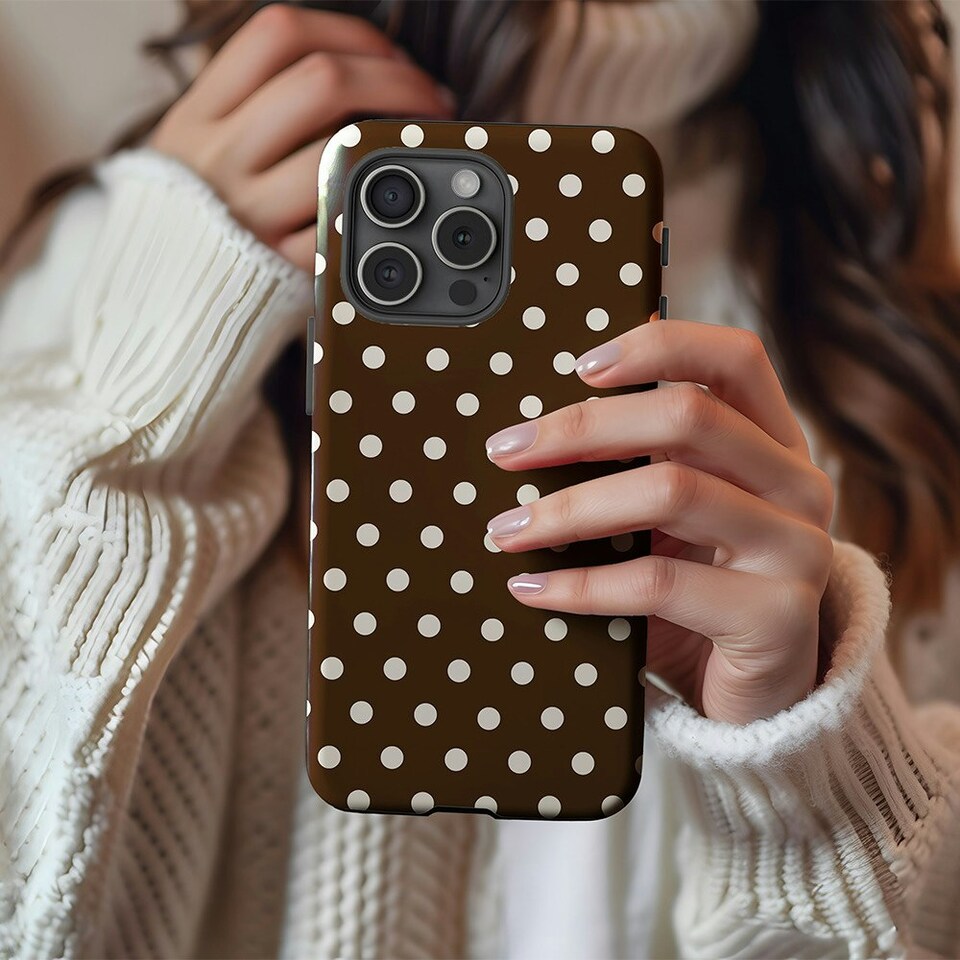 image 1 of Chocolate Spot Phone Case Brown | iPhone 14 Pro
Tough | iPhone 14 Pro
Tough