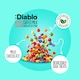 image 3 of Diablo No Added Sugar Milk Chocolate Buttons 40g 3 Pack
