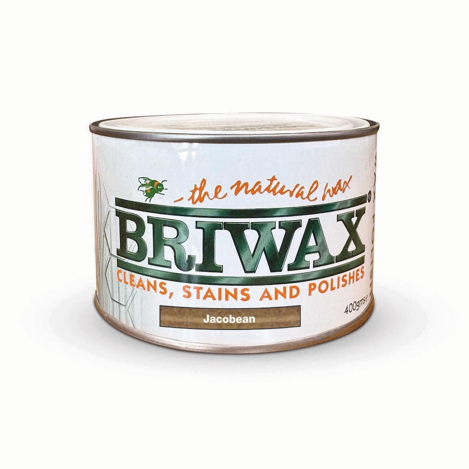 Briwax Wax Polish Jacobean 400g | Brown | 1