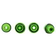 image 3 of Garden Hose Tap Connector Accessory Fitting Water Sprayer Nozzle 4pc Soft Grip
