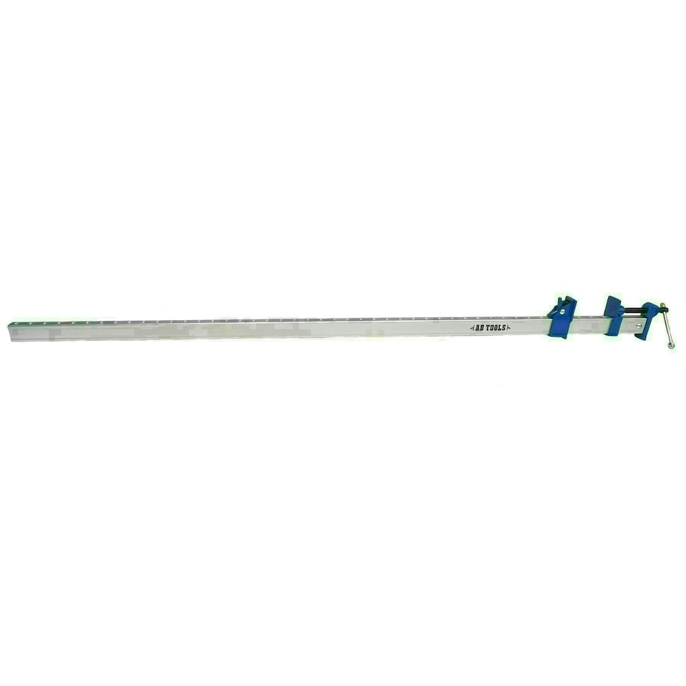 image 1 of 48" 1200mm Aluminium Sash Clamp Grip Bench Work Holder Vice Slide Cramp 4pk