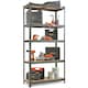 image 1 of VonHaus 3 Step Steel Folding Step Ladder with Anti Slip Feet