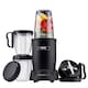image 1 of Cooks Professional Nutriblend Blender and Smoothie Maker 1000W with 9pc Accessory Set | Black | Black