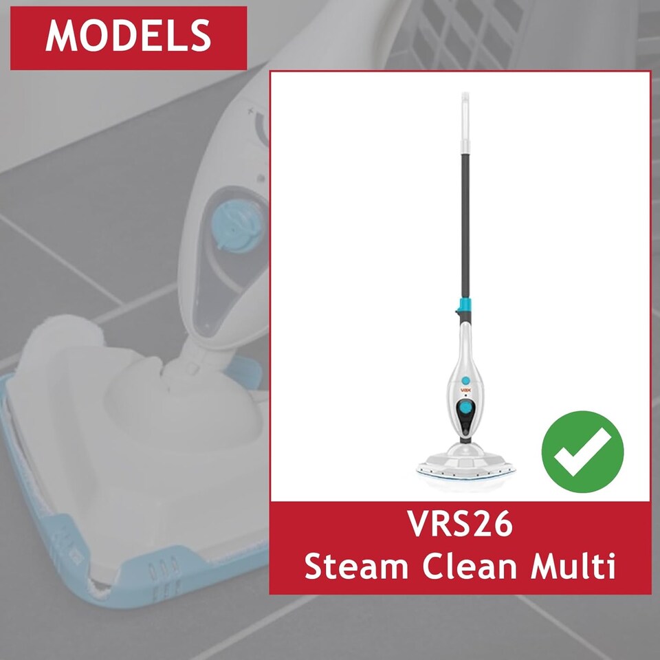 image 1 of SPARES2GO Water Tank Cap Lid for Dirt Devil 11-in-1 5-in-1 Multifunction DDS04-P01 DDS04-E01 Steam Cleaner Blue