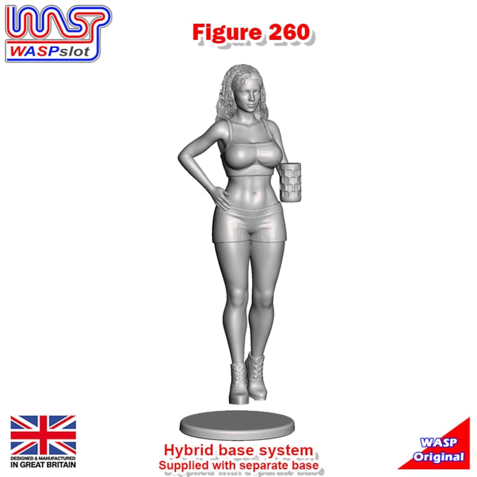 Trackside Figure Scenery Display No 260 New 1:32 Scale WASP