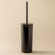 image 4 of COSMIC Toilet Brush with Holder, Matt Black, Free standing Essentials Collection