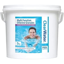 Bestway Clearwater Multifunction Chlorine Tabs 5kg 250 x 20g 5KG of Tabs For Swimming Pools