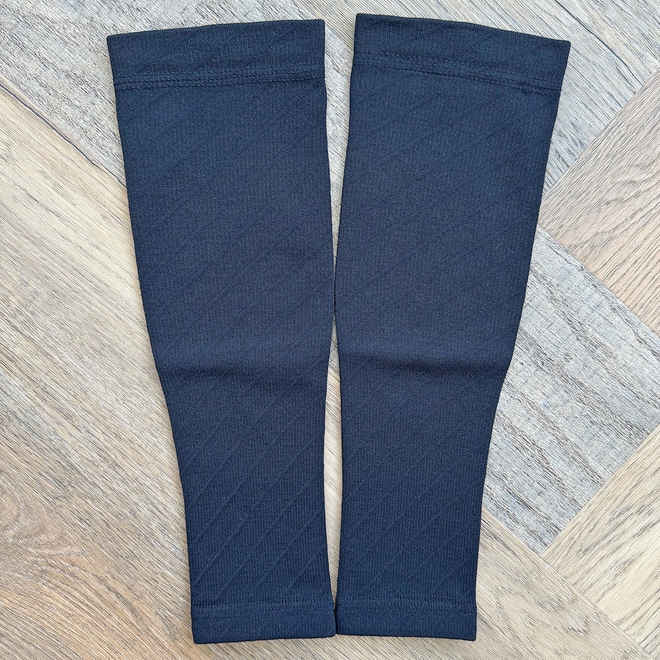 image 1 of aZengear Calf Support Compression Sleeves (Pair) for Women, Men, Running, Shin Splints