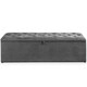 image 3 of Deluxe Velvet Charcoal Blanket Box