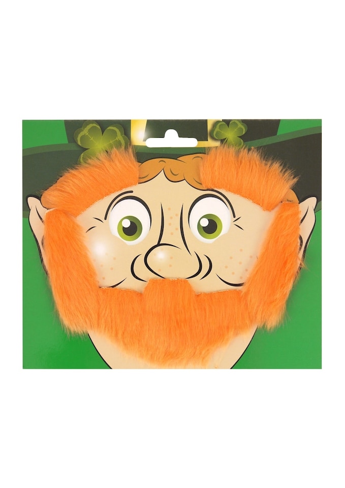 image 1 of Beard Eyebrows & Sideburns Leprechaun Set