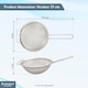 image 2 of Buckingham Fine Mesh Sieve Strainer Stainless Steel 25 cm