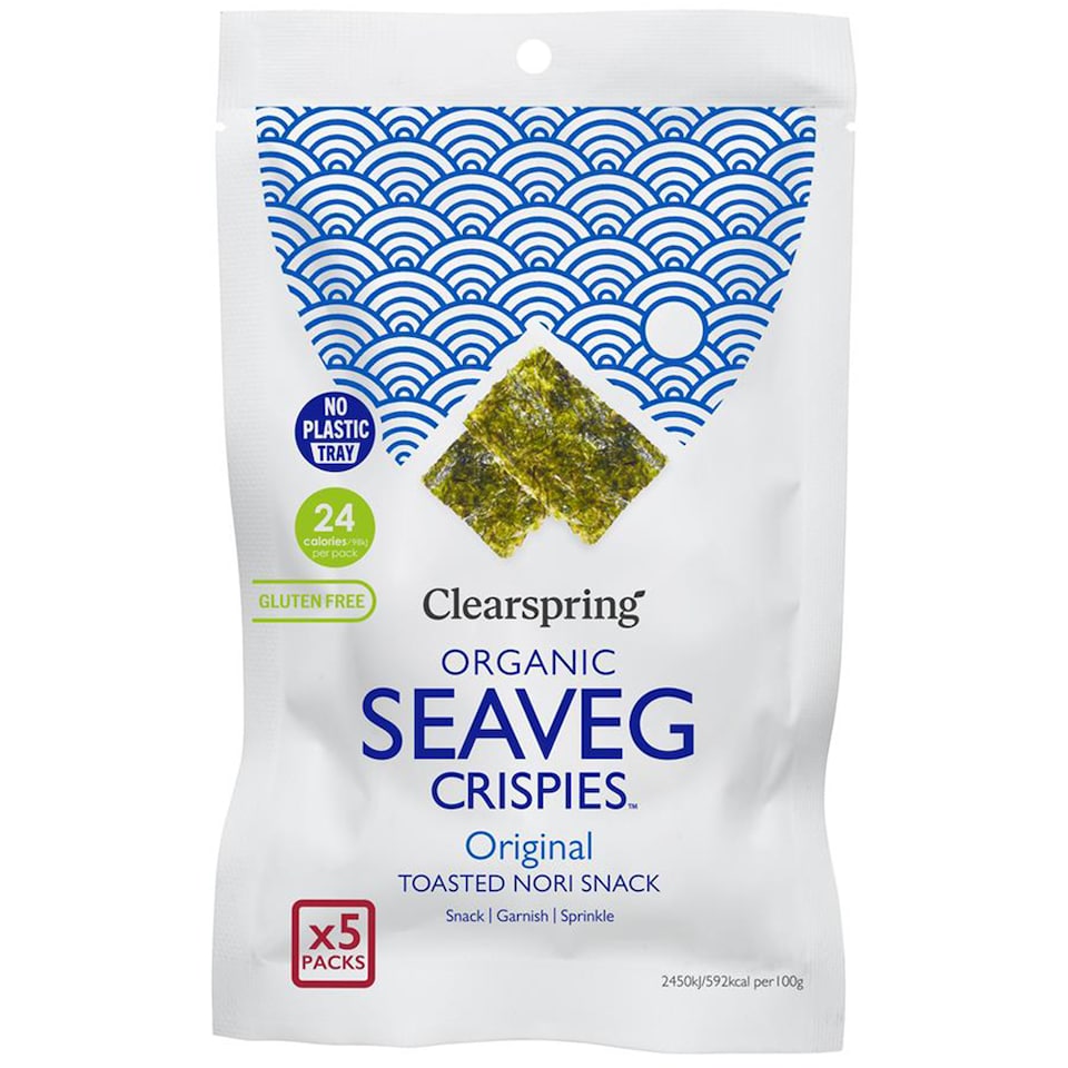 Organic Original SeaVeg Crispies Multipack 20g (Clearspring)