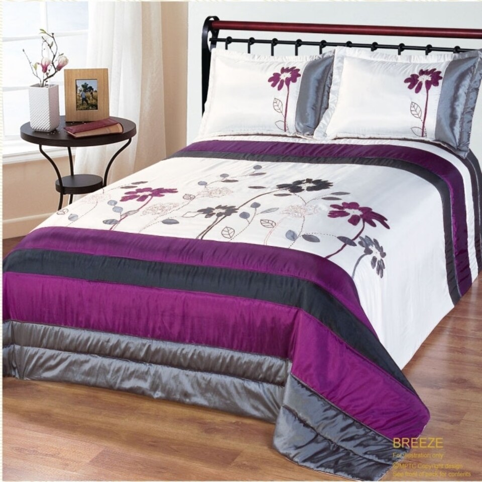 Intimates Breeze Quilted Luxury Bedspread Set Multi | Multi | Single