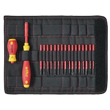 Wiha SoftFinish electric slimVario Screwdriver Set, 19 Piece