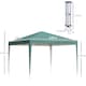 image 5 of Outsunny 3 x 3M Garden Pop Up Gazebo Height Adjustable Marquee Party Tent Wedding Canopy with Carrying Bag, Green