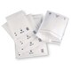 image 2 of 500 x LL (230x330mm) White Mail Lite Thick Bubble Lined Protective Postal Mailing Shipping Envelopes White | One Size