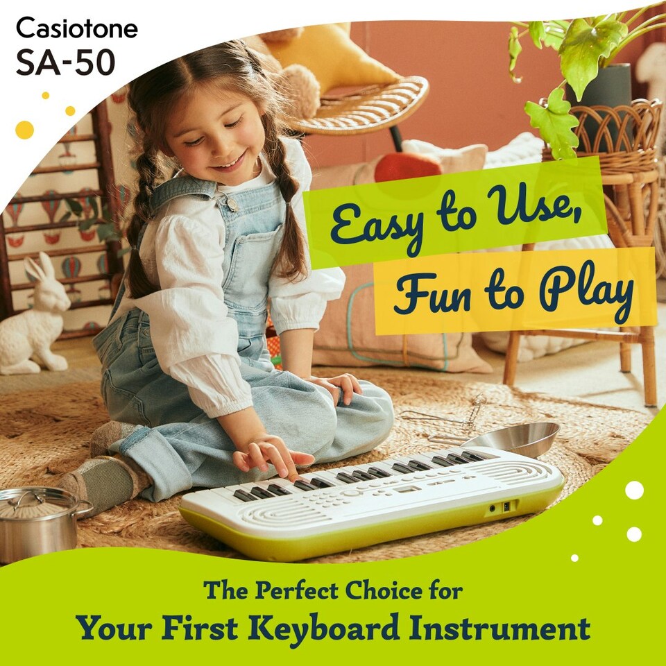 image 1 of Casio SA-50 Mini Key keyboard