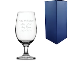 Personalised Engraved 12.5oz Maldive Cider Beer Glass Birthday