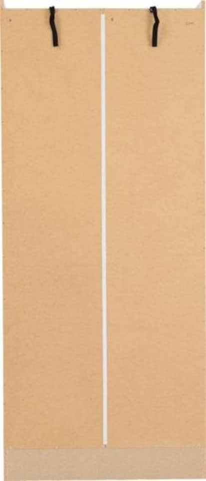 image 1 of Nevada 2 Door 1 Drawer Mirrored Wardrobe | White
