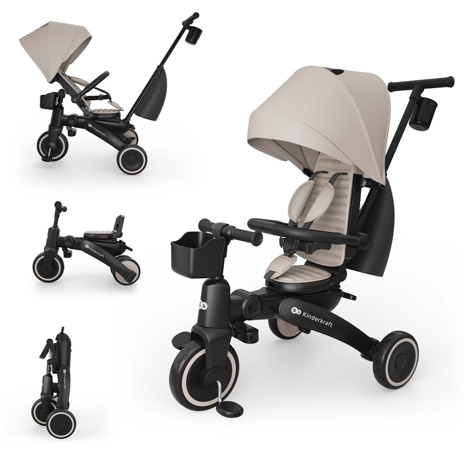 image 1 of Kinderkraft JAZZ 3 Tricycle | Cream | Beige