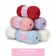 image 7 of Trimits Baby Aran Yarn 6 x 100g Acrylic Knitting & Crochet Wool Soft Anti Pilling Machine Washable OEKO-TEX
