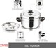 image 4 of Vinod Stainless Steel Idli Cooker – Suitable For Indian Cooking - 4 Tier Stand