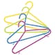image 2 of Ashley Plastic Children's Hangers - Multi - Pack of 8