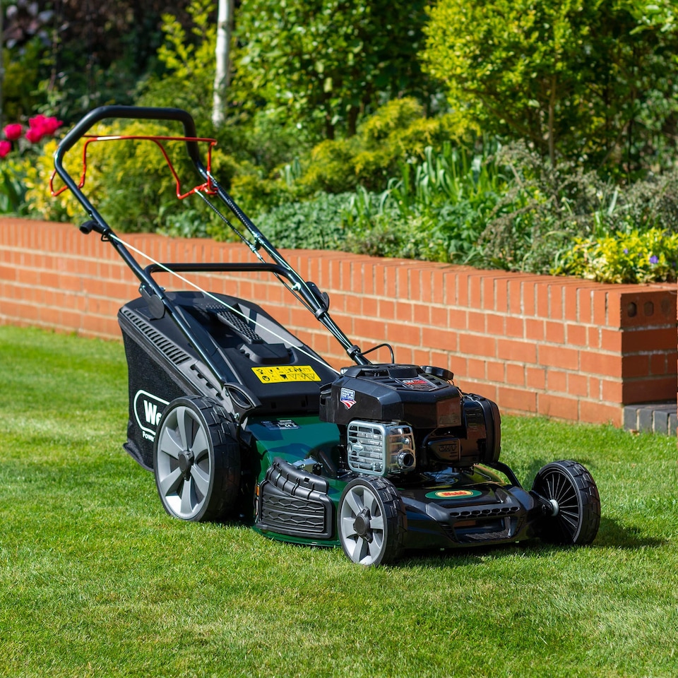 image 1 of Webb Supreme Self-Propelled Petrol Rotary Lawnmower - 46 cm or 53 cm