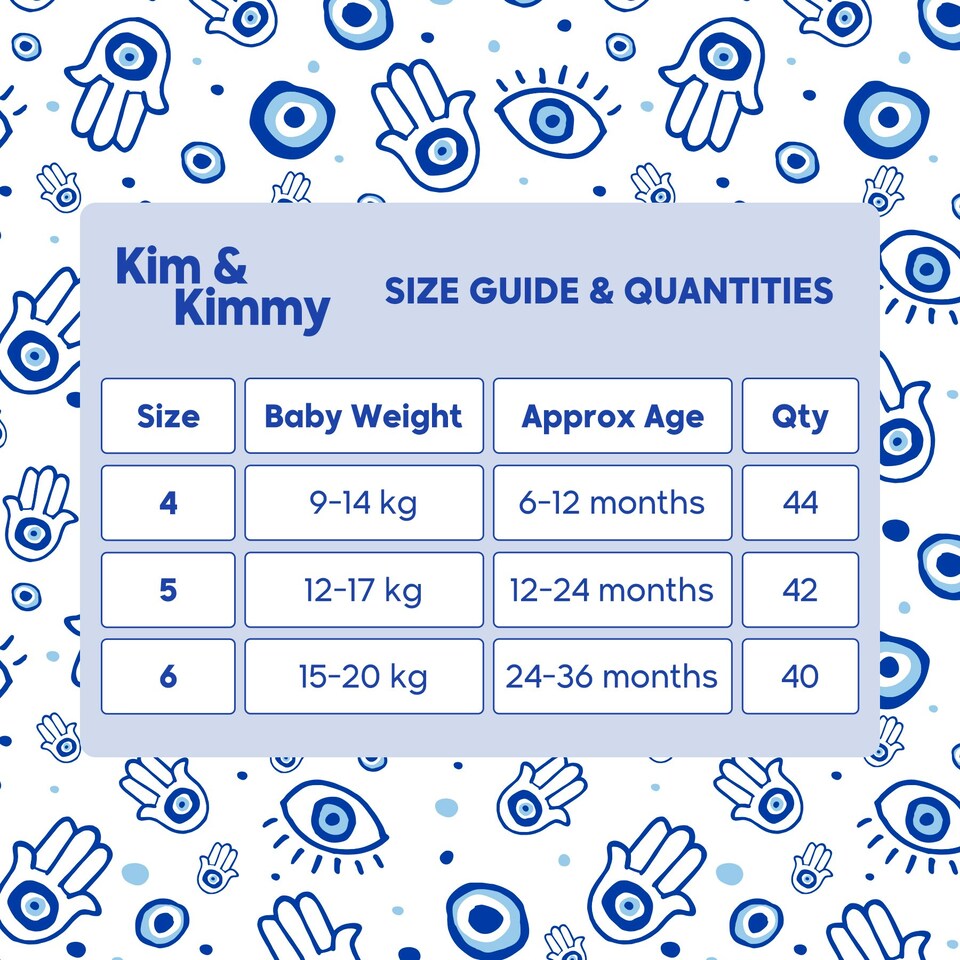 image 1 of Kim & Kimmy Nappy Pants, Size 5, 12-17kg, 42 Pack, Good Vibes