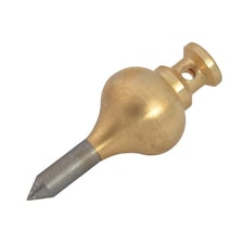 Monument Brass Plumb Bobs - Multi Colour - 2.1/2oz Size 0