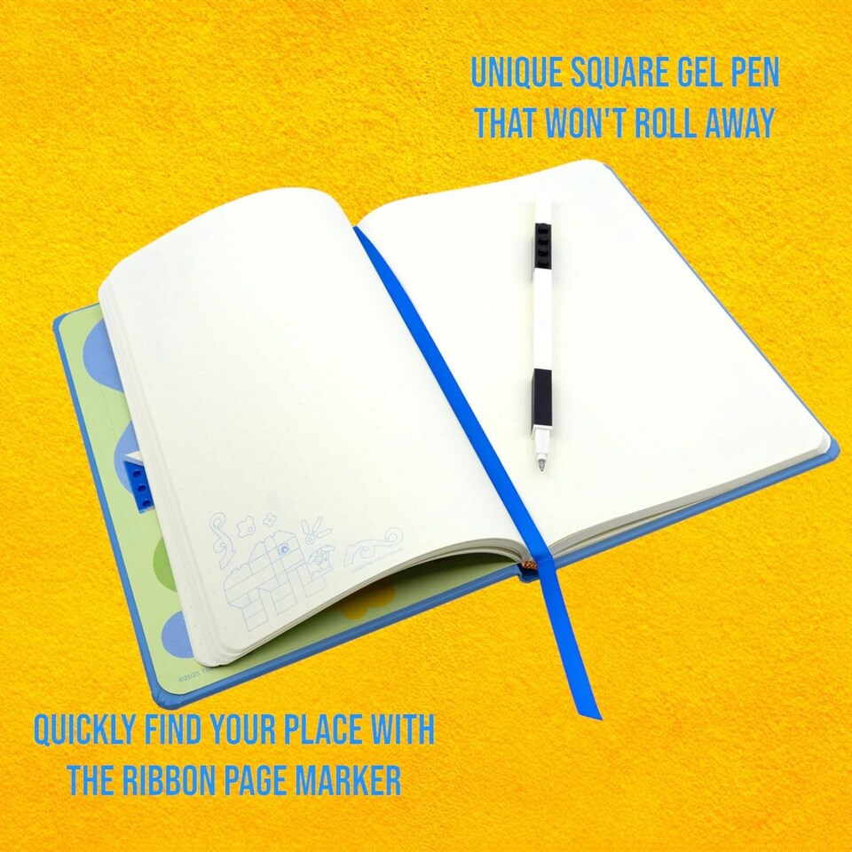 image 1 of LEGO Reclaim Elephant Dotted Notebook with Gel Pen