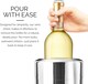 image 4 of Final Touch Steel Bottle Chiller with Freezer Packs | Chrome | 1