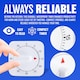 image 3 of 60 Minutes Kitchen Timer Clock Alarm Alert Food Preparation Cooking Baking Utensil