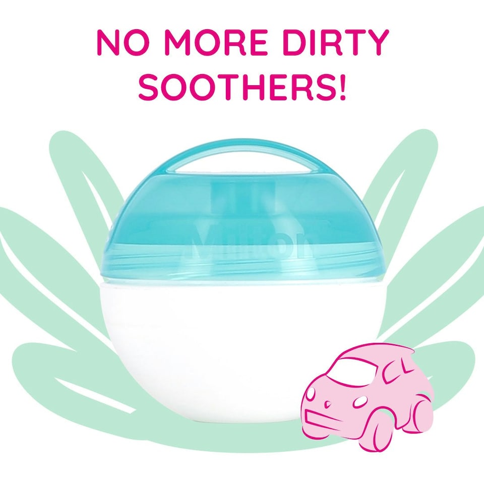 image 1 of Milton Mini Soother Steriliser Silver